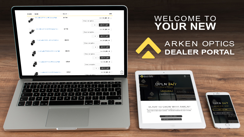 A Tour Of Your New Dealer Portal - Arken Optics Dealer Portal